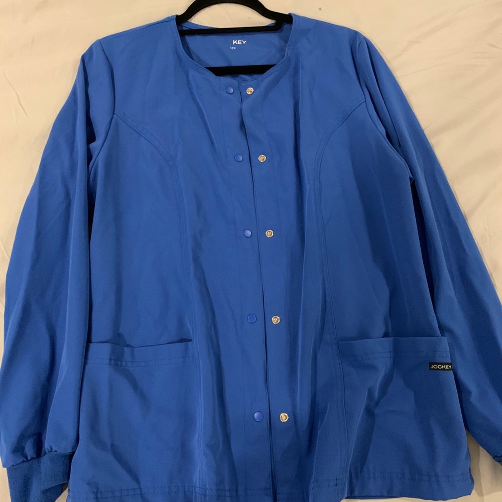 Jockey Scrub Jacket in Royal Blue